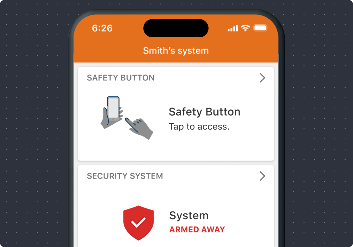 Open Alarm.com App